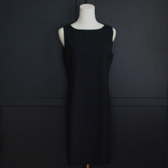 Nygard Collection | Vintage, Gorgeous, Classic Black Shift Dress - Picture 1 of 5